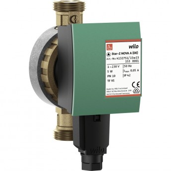 Циркуляционный насос WILO STAR-Z NOVA C Циркуляционный насос WILO STAR-Z NOVA C